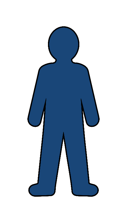 Blue Man Icon